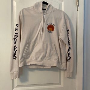Brandy Melville John Galt St. Croix Pink Hoodie